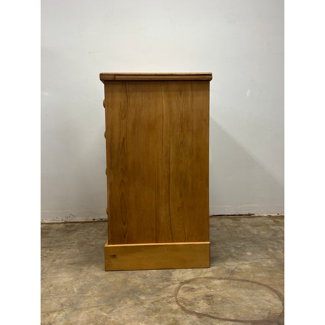 19th Century Antique English Pine Chest of Drawers For Sale - Image 5 of 7