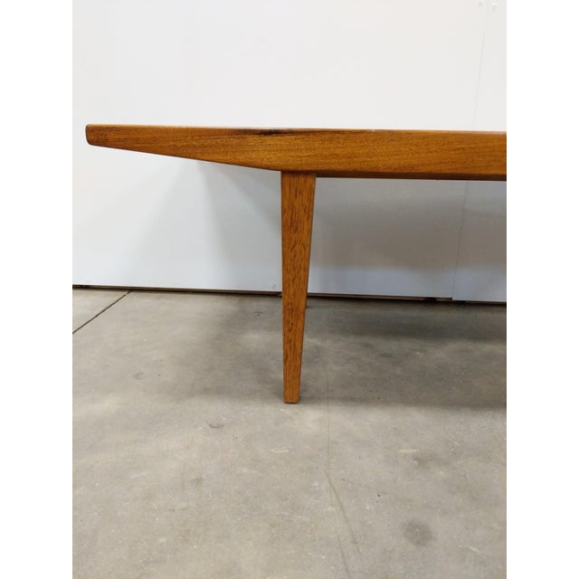 Vintage Mid Century Modern Teak Coffee Table by Wrighton For Sale - Image 4 of 9