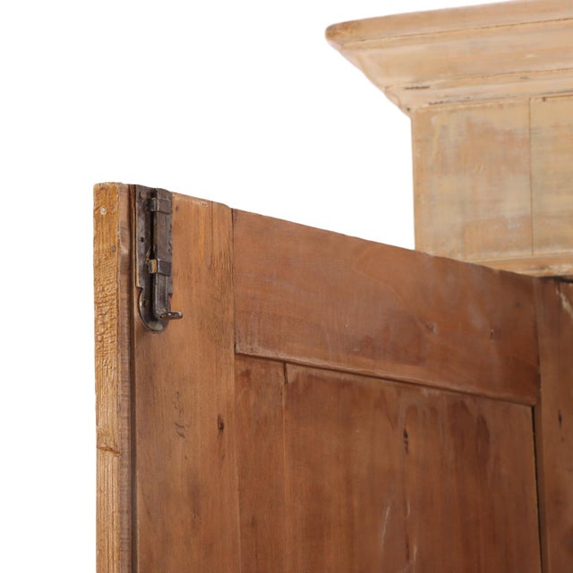 Belgian Painted Softwood Armoire, C. 1880 For Sale - Image 9 of 9