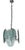 This lovely glass and chone lamp was made by Fontana Arte, a name synonymous with luxury Italian lighting. There are 8...