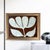 Original Tulip Painting in Brushed Gold Frame, Oil on Canvas, 21" H X 17" W by Tatiana Duperault For Sale - Image 4 of 5