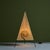 Late 20th Century Postmodern Pyramid Paper Shade Table Lamp For Sale - Image 4 of 14