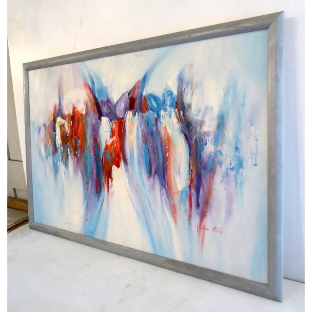 Framed Abstract Painting By John Hill Chairish