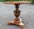 Wood Early 20th Century Italian Walnut Round Occasional Table in Renaissance Revival Style For Sale - Image 7 of 18