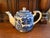 Japanese Vintage Japanese Blue Willow Blue & White Transferware Teapot With Lid For Sale - Image 3 of 11