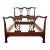 Vintage Chippendale Style Twin Size Bed For Sale
