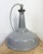 Large British Industrial Grey Enamel Factory Pendant Lamp from Benjamin, 1960s For Sale - Image 12 of 18