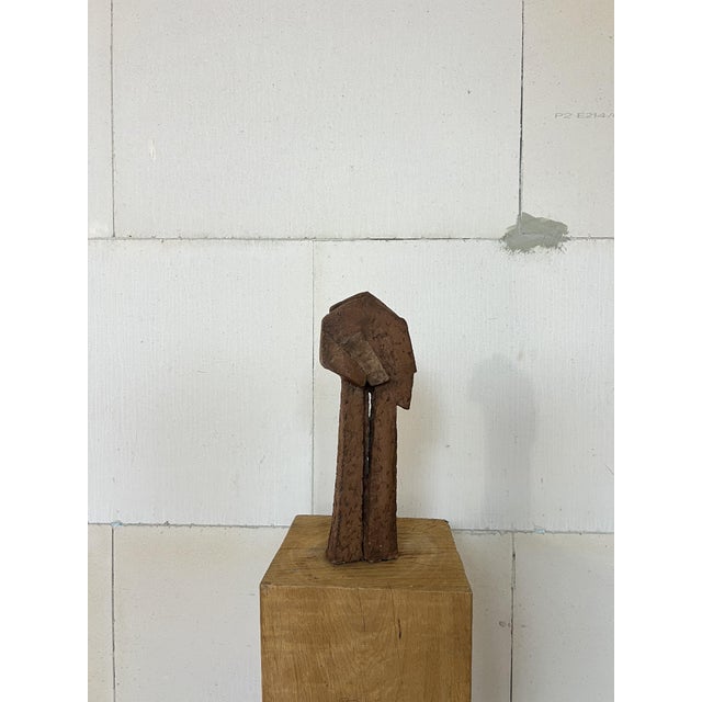 Chamotte Abstract Sculpture, France, 1960s For Sale - Image 4 of 6