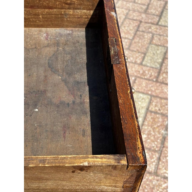 Partners Pedestal Desk in Walnut For Sale - Image 18 of 18