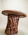 Vintage Genuine Leather Equipale 5-Piece Round Glass Dining Set with 4 Chairs For Sale - Image 4 of 5