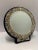 Sterling Silver Round Dressing Mirror For Sale - Image 9 of 10