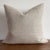 Boho Pillow in Pale Cream & White For Sale - Image 4 of 6