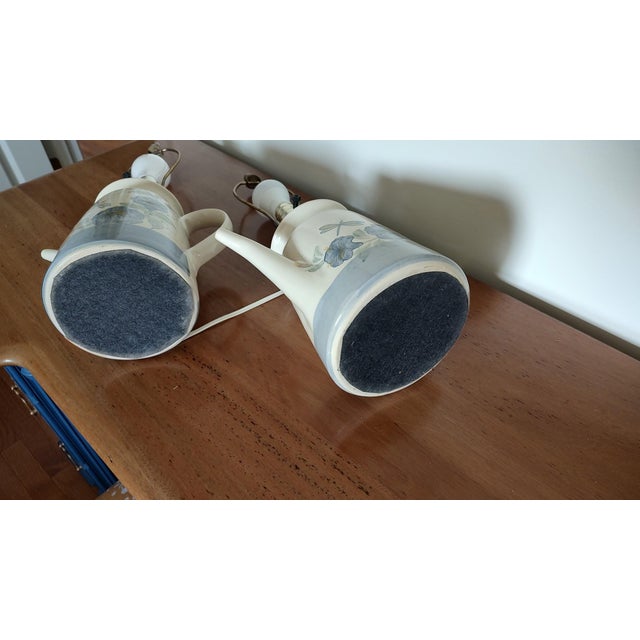 Pair of Vintage Patton Pottery Lamps For Sale - Image 9 of 11