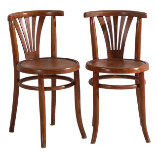Bentwood Chairs in the style of Thonet, Hungary, 1960, Set of 2 For Sale
