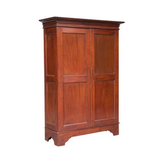 Antique Dutch Colonial Armoire From Ceylon For Sale