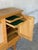 Wood In Style of Henning Kjærnulf Oak Sideboard Credenza With Carved Doors and Four Drawers Danish Mid-Century Modern 1970s For Sale - Image 7 of 12