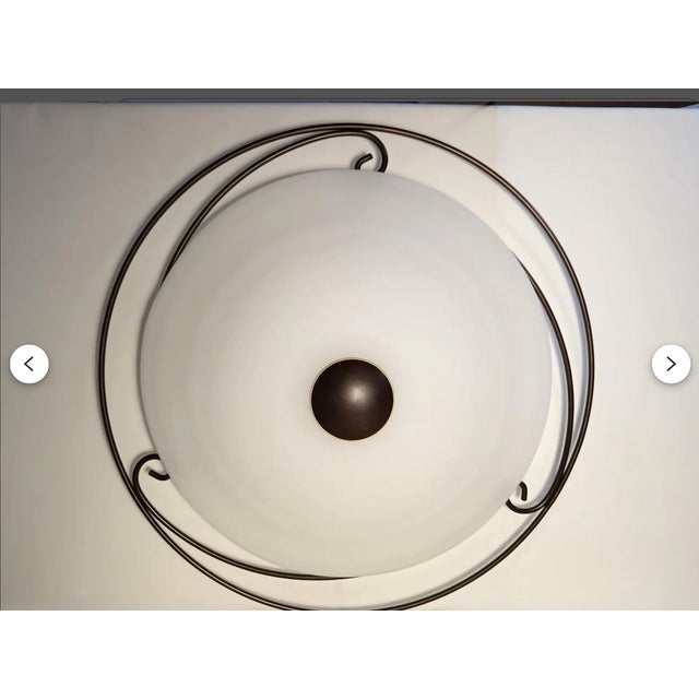 White Ceiling Light from Marchetti Lighting, 1970s For Sale - Image 9 of 12