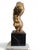 Italian Artist, Gilt Bronze Male Torso on Black Marble Base, 1950s, Bronze For Sale - Image 10 of 13