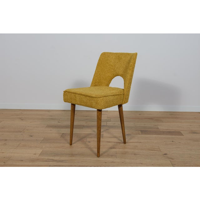 Wood Set of Polish Shell Chairs from Bydgoszcz Furniture Factory, 1960s For Sale - Image 7 of 18