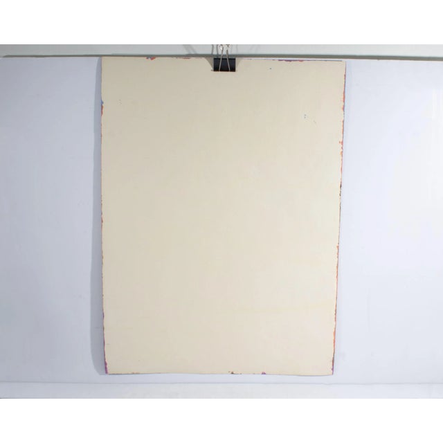 Abstract 1980s Abstract Landscape Acrylic Painting by Harry Hilson For Sale - Image 3 of 7