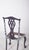 Black and White Painted Chair by Francisco Camilo For Sale - Image 6 of 7