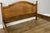 Vintage French Double Bed Frame with Carved Headboard For Sale - Image 4 of 13