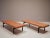 Set of Scandinavian Minimalistic Pine Benches, 1960s For Sale - Image 9 of 9