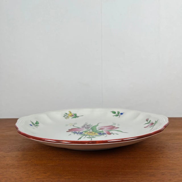 Réverbère Dish with Small Handles from KG Luneville, 1950s For Sale - Image 6 of 9