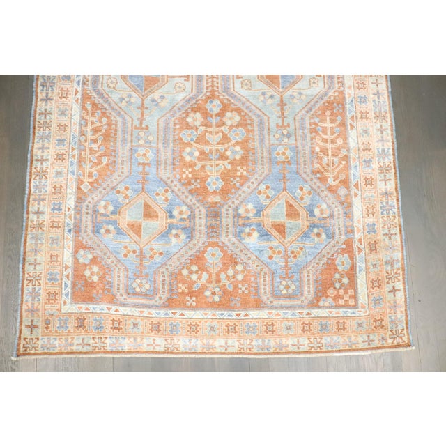 Early 20th Century Tribal Persian Shiraz Small Rug - 3'11" x 5'8" For Sale - Image 10 of 11