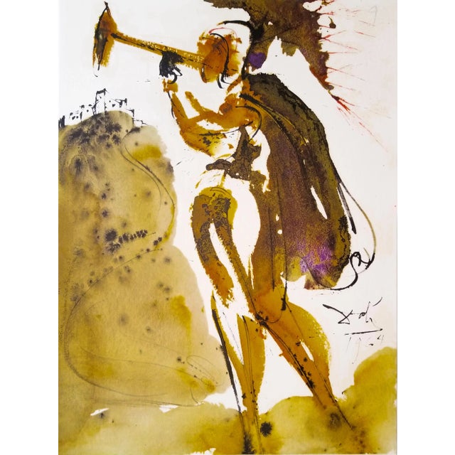 Salvador Dalí Biblia Sacra "Canite Tuba in Sion" (Blow the Trumpet in Zion) For Sale
