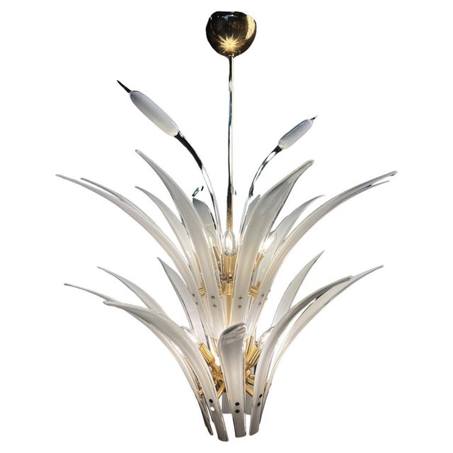 Vintage Chandelier by Vistosi Palms, 1970 For Sale - Image 16 of 16