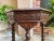 Wood Antique French Octagon Sofa Table Carved Oak Barley Twist Louis XIII Renaissance For Sale - Image 7 of 12