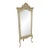 French Tall Painted Corner Vitrine Display Curio Cabinet Cupboard 6676 For Sale