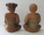 Vintage Hand Carved Wooden Statues Boy Girl Asian Influenced Figures - Set of 2 For Sale - Image 4 of 10