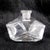 1940s Irice Brand Cut Crystal Perfume Bottle With Large Flower Stopper For Sale - Image 4 of 6