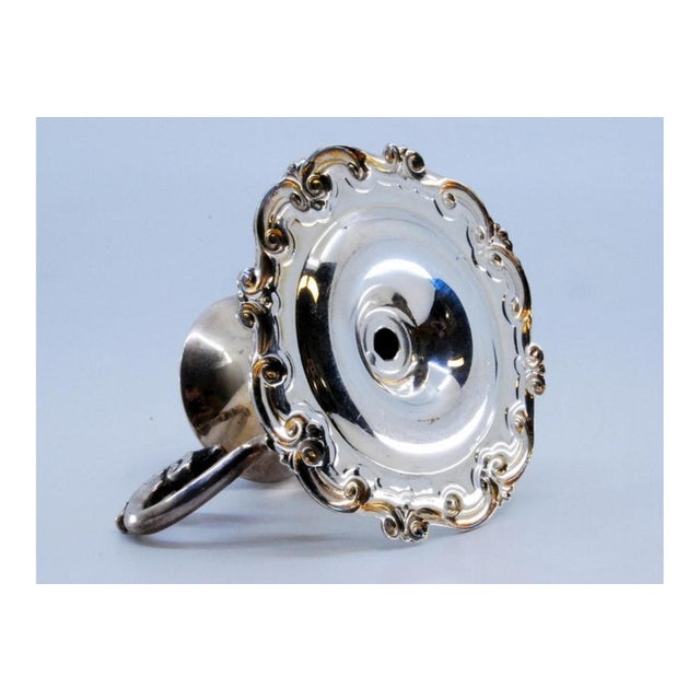 Small Silver Paddle with Shell-Shaped Base For Sale - Image 4 of 9