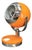 Space Age Orange Eyeball Table Lamp by Goffredo Reggiani, Italy, 1970s For Sale