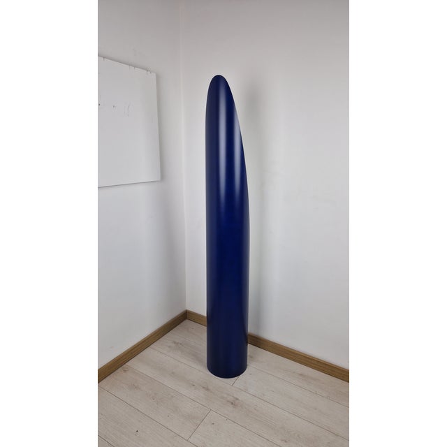 Model Unghia Nail Lipstick Floor Mirror in Blue For Sale - Image 12 of 12