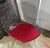 LIKE NEW Knoll Bertoia Diamond Lounge Chair in chrome with crimson red cushion. A classic. Sells for $2016 new, but I am...