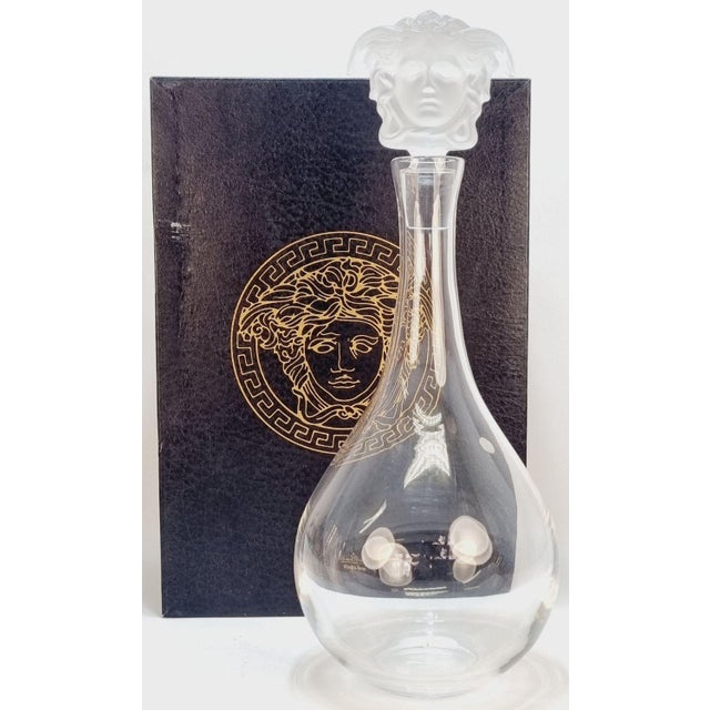 Rosenthal Vintage Decanter in Original Gift Box by Gianni Versace for Rosenthal, 1990s For Sale - Image 4 of 18