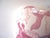 Vintage original hand-painted ceramic vase with a pink and purple topless mermaid, signed "R. C." A lovely piece. It...