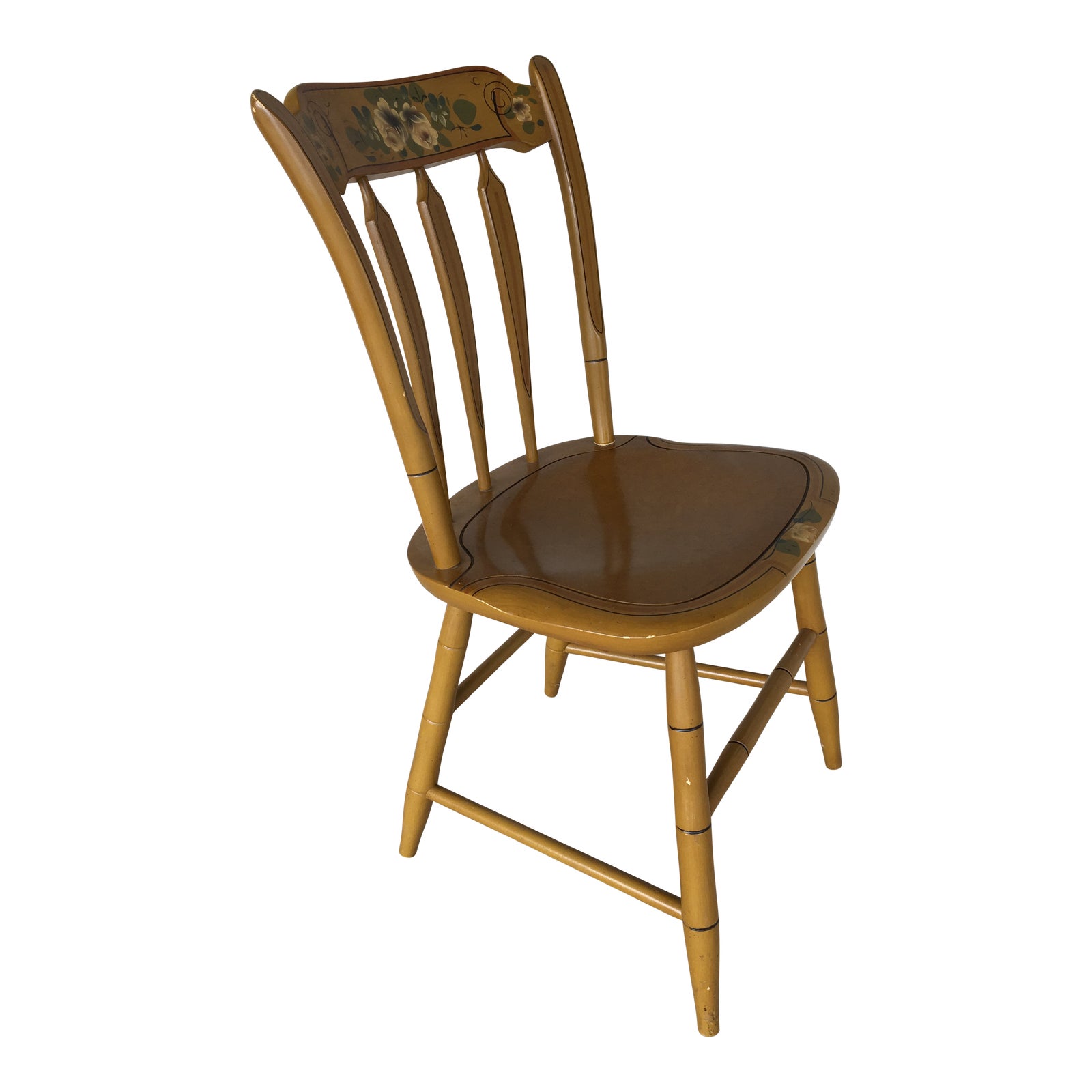 Vintage MidCentury L. Hitchcock Connecticut House Collection Side Chair Chairish