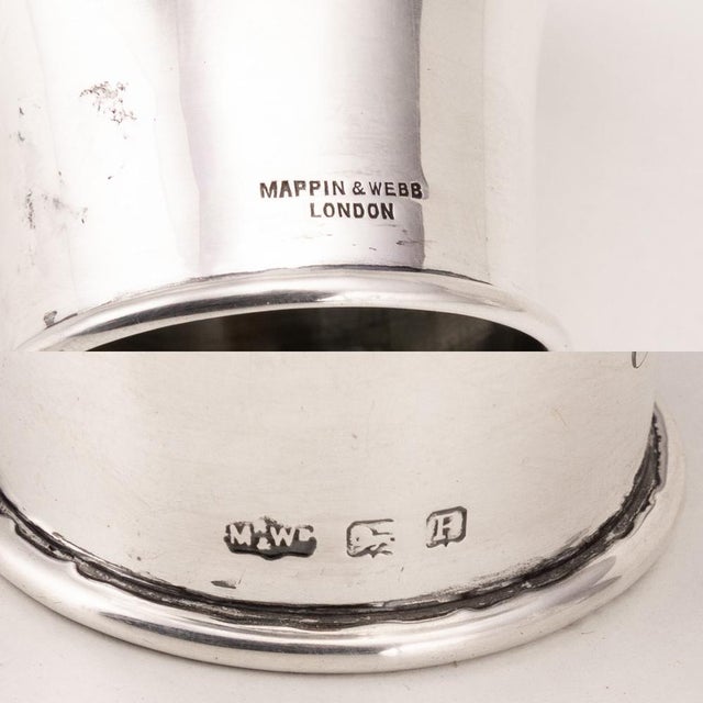Antique Regency Silver and Cut Glass Scent Bottle from Mappin & Webb, London, 1812 For Sale - Image 18 of 18