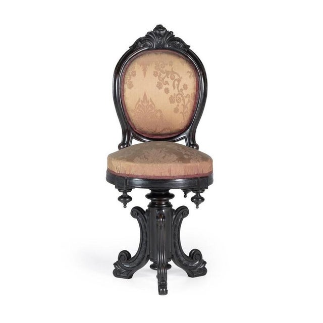 Victorian Harpist Chair, 19th Century For Sale - Image 6 of 6