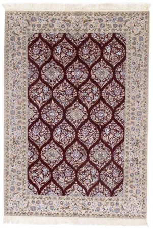 Pasargad N Y Persian Nain Silk & Wool Rug - 5'7" X 8'