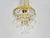 Vintage Chandelier with Glass Pampilles, 1950s For Sale - Image 6 of 9