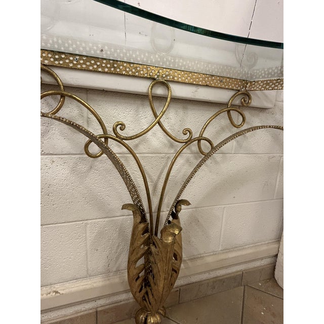 Console in Glass attributed to Pier Luigi Colli, 1930s For Sale - Image 6 of 10