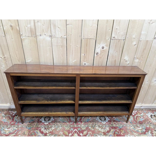 Louis XVI Style Bibus Bookcase For Sale - Image 3 of 8