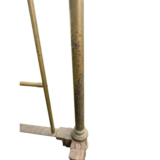 Metal Late 19th Century Whitcomb Metallic Bedstead Co. Heavy Brass Twin Beds - A Pair For Sale - Image 7 of 18
