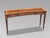 Wood Vintage Walnut Inlaid Console Table from Brights of Nettlebed, 1980s For Sale - Image 7 of 7